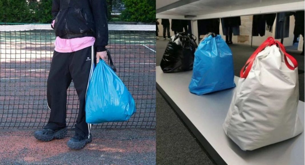 Balenciaga lo hace de nuevo! Lanzan 'bolsa de basura' en 36 mil pesos |  Sociedad 3.0