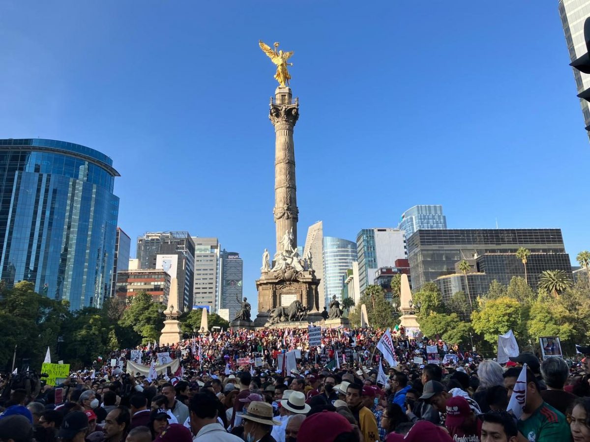 Así Se Vivió La Marcha De Amlo Por Los 4 Años De Gobierno Sociedad 30