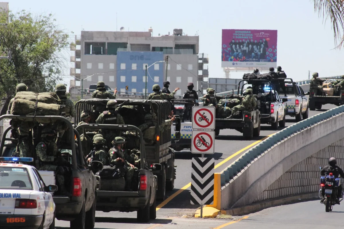 Arriban 500 Elementos Del Ejército Mexicano A Celaya Para Reforzar La