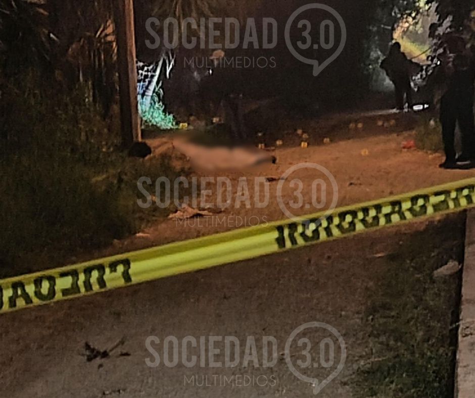 Hombre es ejecutado con más de 14 disparos en Coatepec